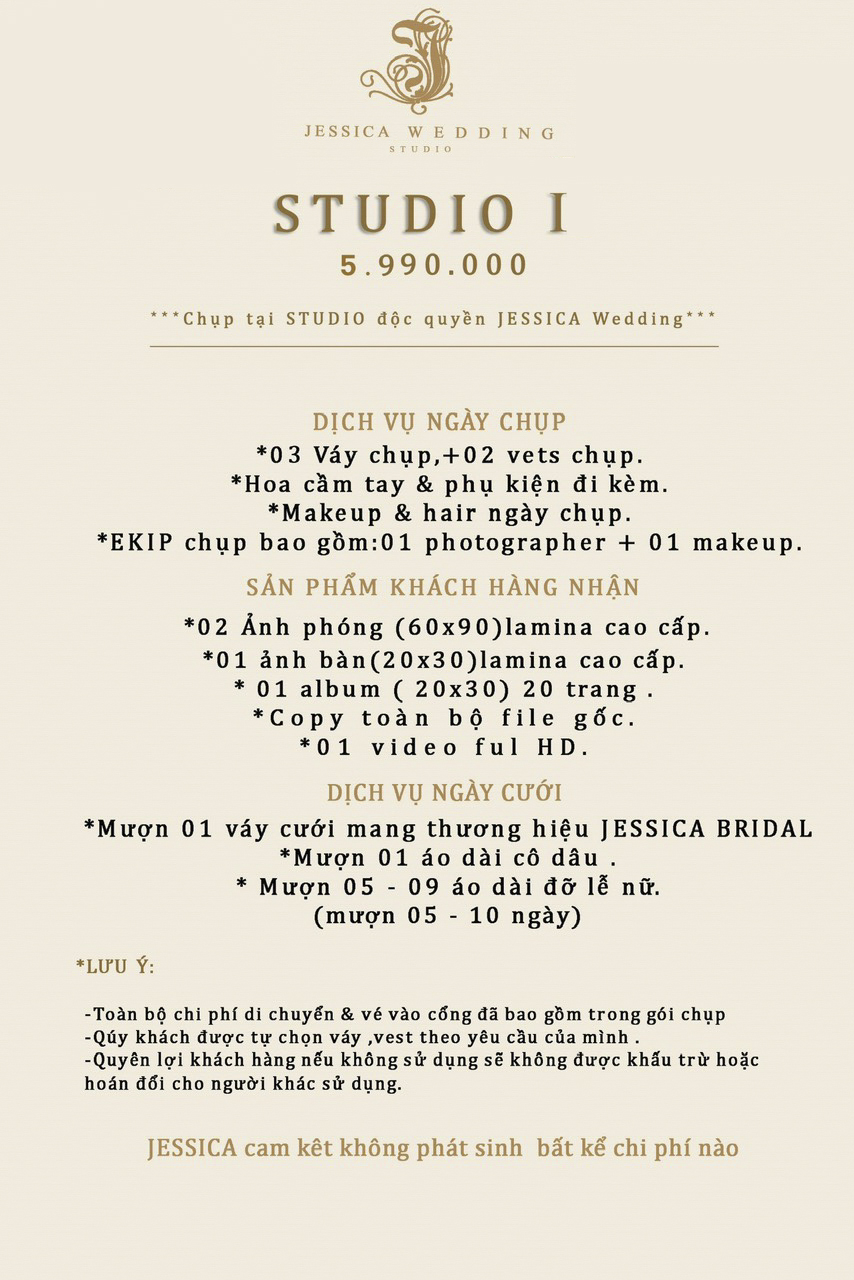 Gói Chụp Studio I