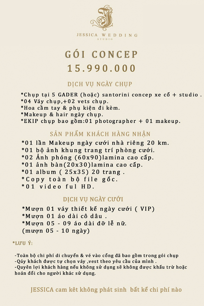 Gói chụp Concept